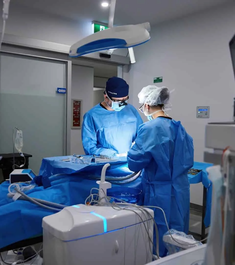 In-house general anaesthesia service at Couture Implant Centre